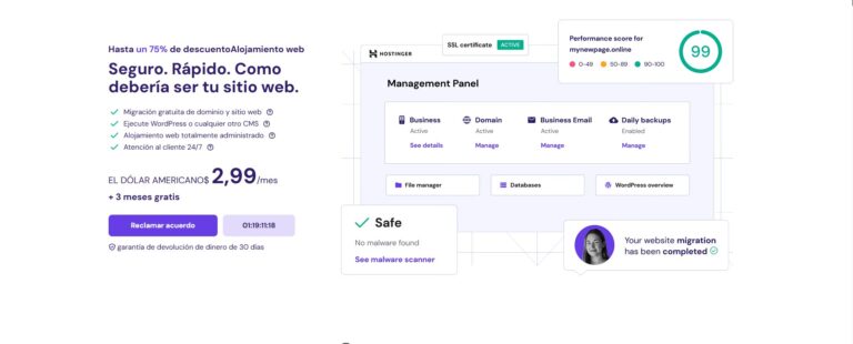 Cómo migrar mi Página web a un nuevo Hosting en México (2025): ¿Hostinger mejor Hosting?